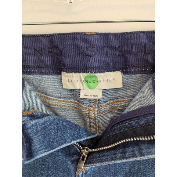 Stella McCartney Denim Cargo Skirt size US 12-14, IT size 48 - Picture 6 of 7